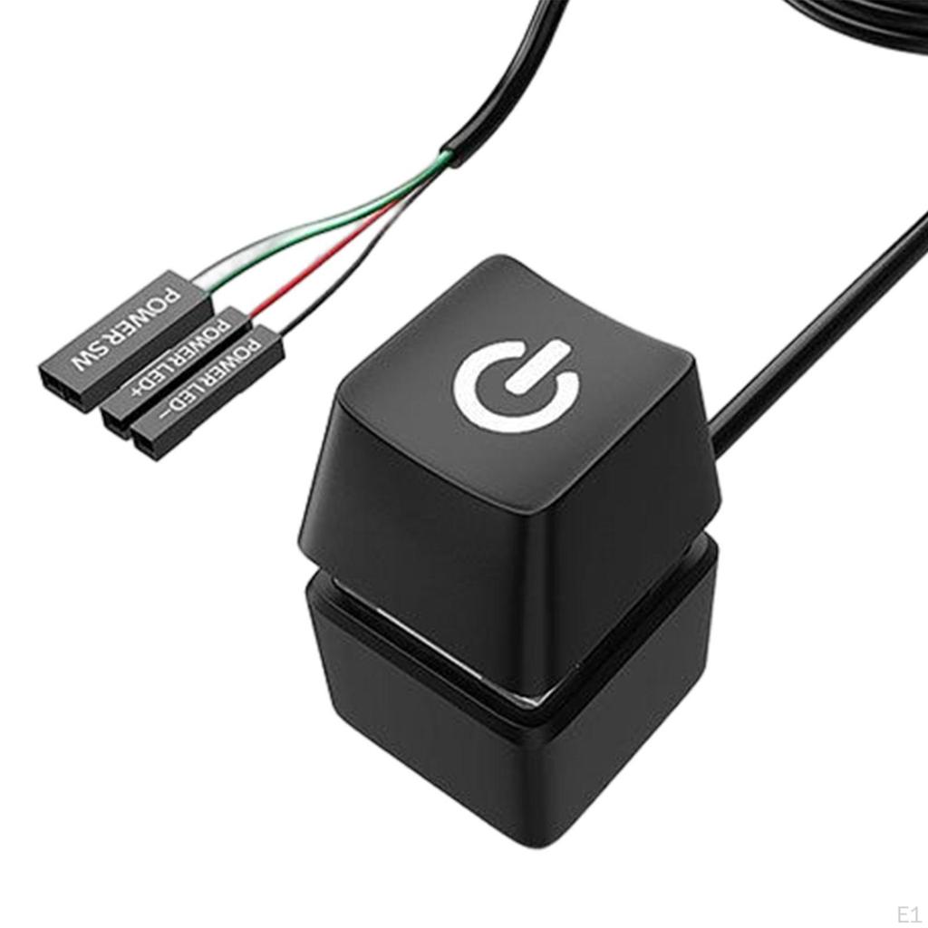 Выключатель питания настольного компьютера Кнопка включения/выключения ПК Аксессуары, Портативные