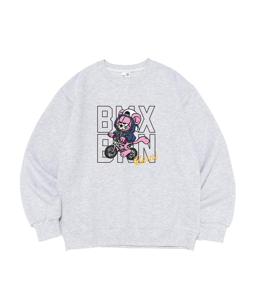 BERNI Riding Bike Berni Sweatshirt (L.Gray)