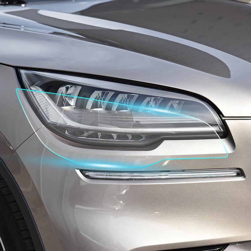 For Lincoln Aviator - Headlight Rearview Film TPU Protection Film Pre-cut PPF Clear Bra Car Sticker Anti-scratch Cover