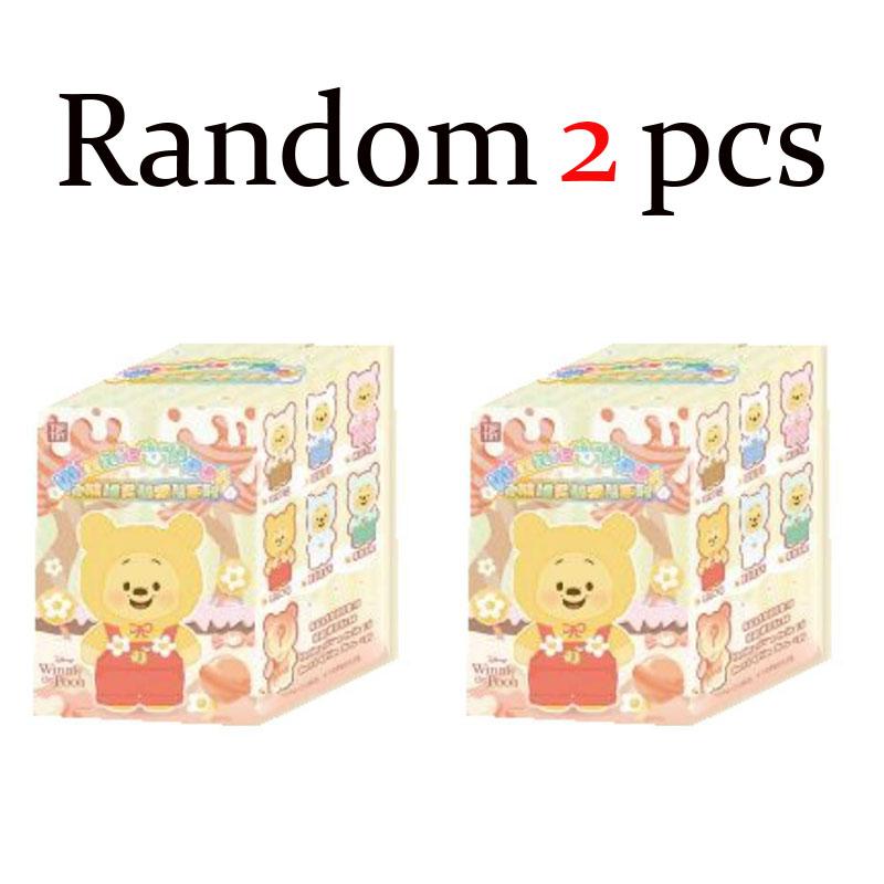 New Winnie The Pooh Candy Series Blind Box,Cute Vinyl Face Pendant Pupu Bear Doll Fashion Trend Toy Xmas Gifts