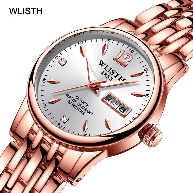 Top Brand Women's Simple Small Fresh Casual Quartz Luminous Waterproof Fashionable Women's Watch