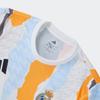 Adidas Футболка Aeroready Real Madrid Football Series Preshi 24/25 сезона, спортивная, повседневная, удобная, быстросохнущая, с коротким рукавом, мужская, JJ3493