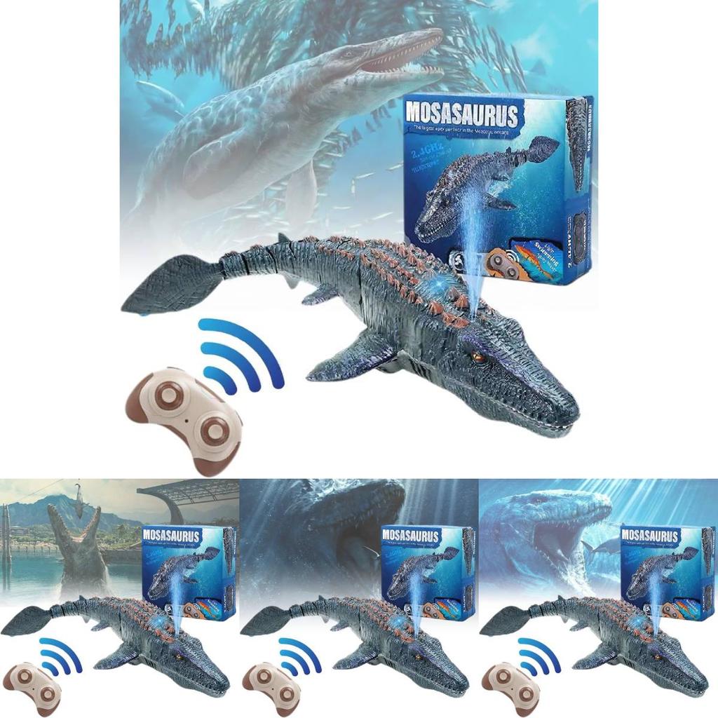 Engaging 24g Remote Control Water Dinosaur With Spray And Automatic Demonstration