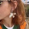 Металлические геометрические круглые серьги-кольца с белыми голубями мира для женщин, европейско-американский стиль, личность, голубь