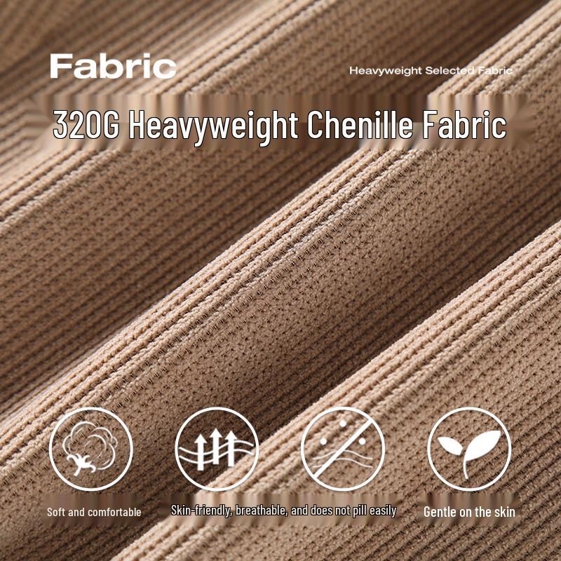 Baleno Men's Chenille Cartoon Print Straight-Leg Pants