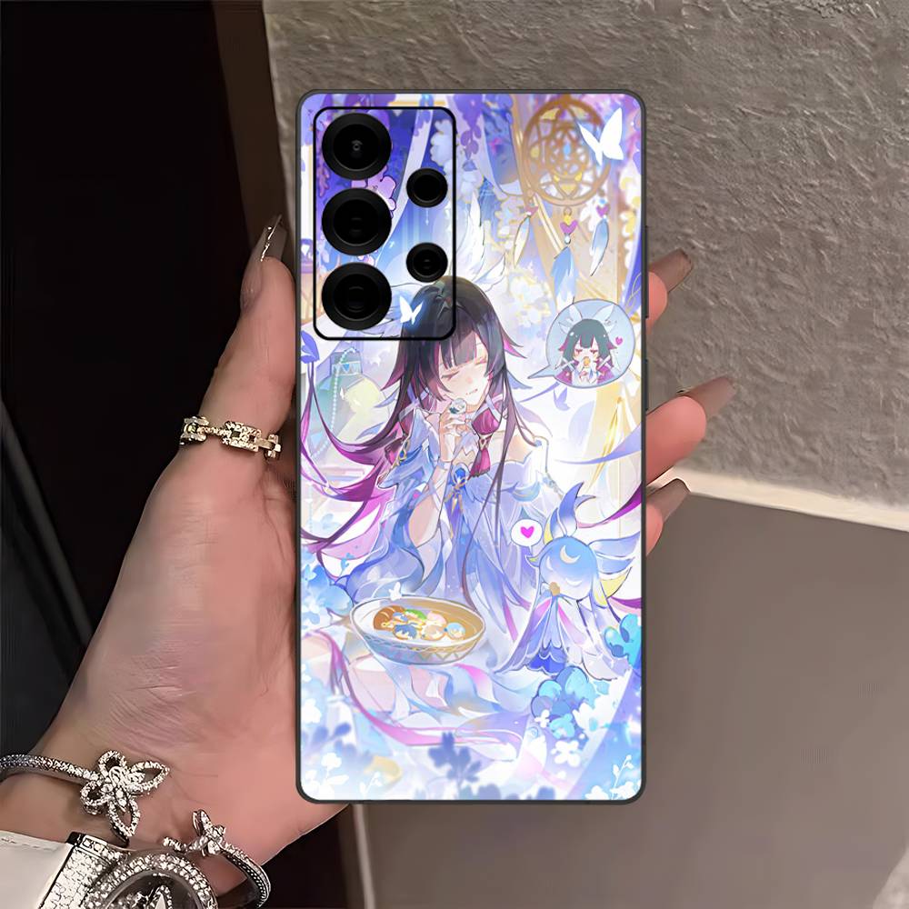 Чехол для телефона Genshin Impact Коломбина Для Samsung A 52 53 21 32 13 12 71 31 51 40 72 73 70 22 42 50 30 20 21 Оболочка