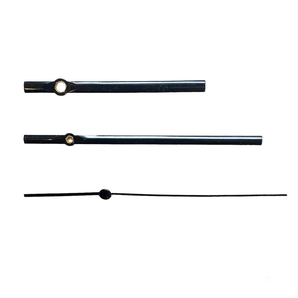 Roost Manual Radio Clock Movement with DIY Wall Mounting Bracket Automatic Clock Radio Wave Second [Japanese Included] Hands, Hanging, Included,