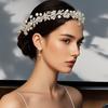 Свадебные украшения для головы Meier Jewelry ручной работы с бриллиантами и жемчугом свадебные головные обручи аксессуары аксессуары