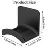 1/3/5/10Pcs Universal Headphone Hanger Wall Mounted Adhensive Plastic Holder Headset Rack for Home Desktop Storage Supplies