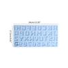 Letter A To Z Mold Alphabets & Number Silicone Mold Epoxy Resin Mold for Jewelry Making Findings Supplies Accessories