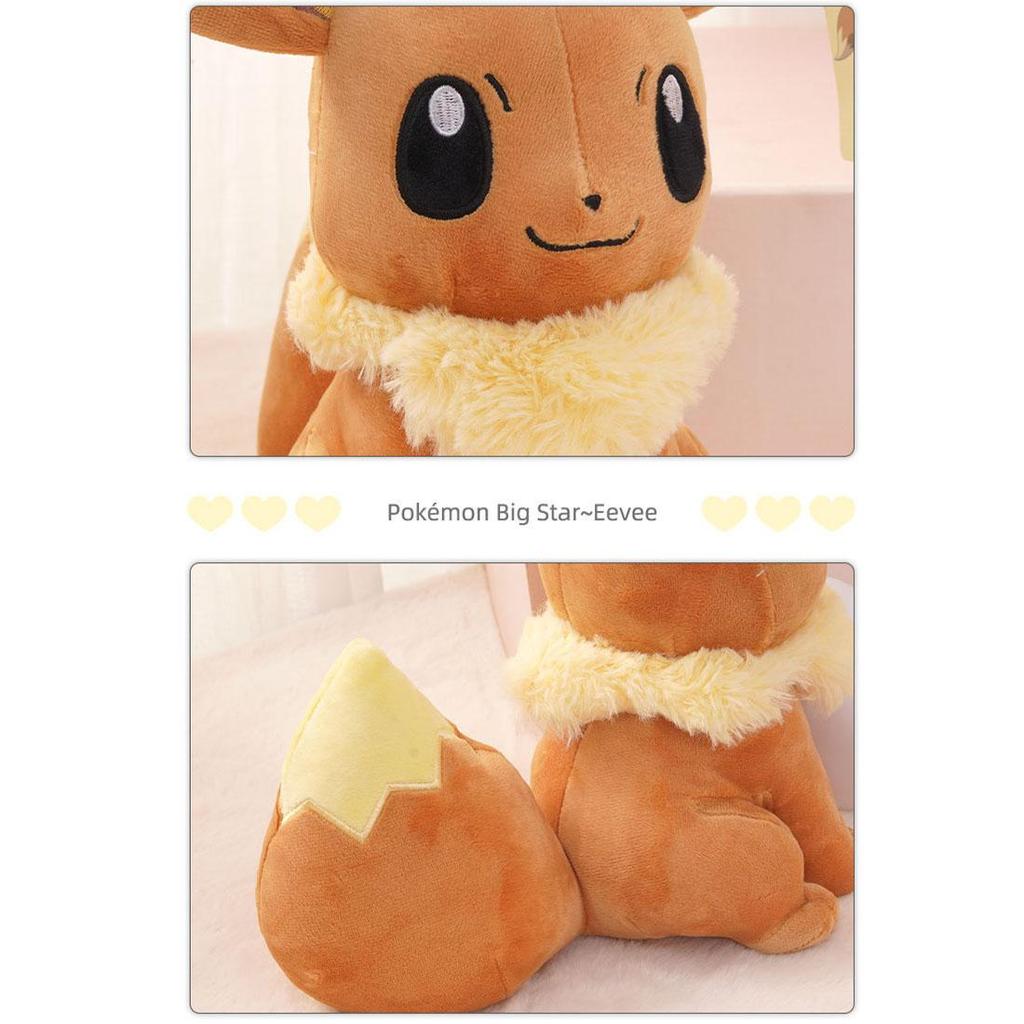 Pikachu Fire-breathing Dragon Doll Pokémon Plush Toy Plush Doll Soft Cartoon Toys Children's Gifts