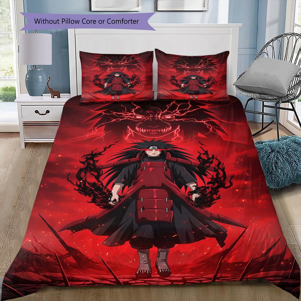 Мультяшный Узор Комплект Постельного Белья Одеяло Пододеяльник Наволочка Домашний Декор Подарок на День Рождения (1 пододеяльник + 2 наволочки, без наполнителя)