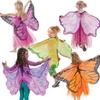Mask Elf Angel Wings Cloak Performance Butterfly Costume Fashion Butterfly Wings Cape  Girl