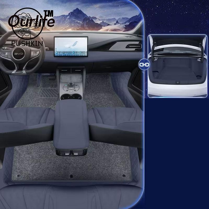 For BYD Seal 6 C6 DMI Touring 2025 2026 Car Floor Mats Dirt-resistant Foot Carpet Floor Cover Interior Styling Accessories