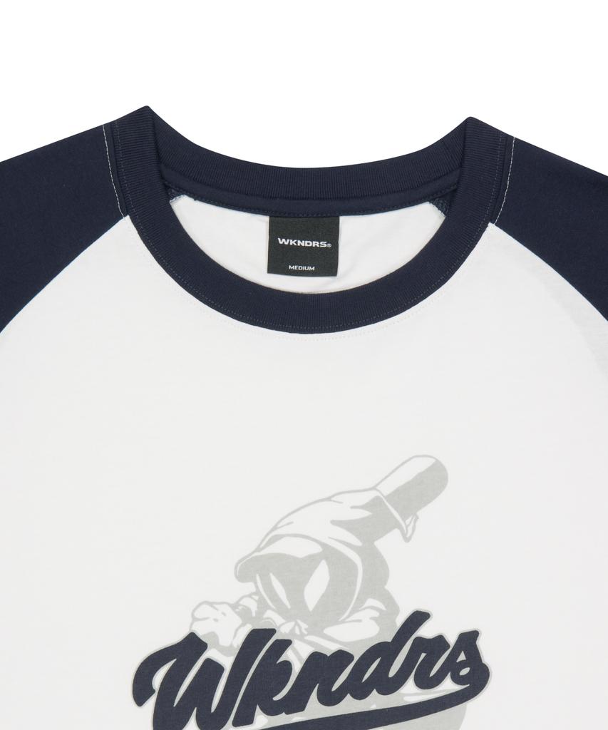 Футболка WKNDRS Ghost Slugger (белый)