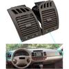 1Pair Compatible With Toyota Camry 2001-2006 Car Front Air Conditioner Outlet Grille 55650-AA020 55650-AA030 AC Air Vent Assembly(Woodgrain)
