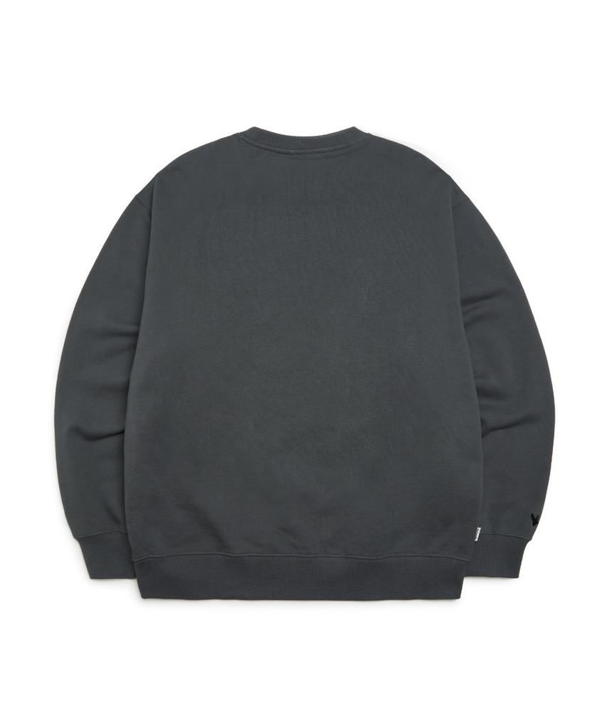 MARK GONZALES Signed Logo Sweatshirt - Charcoal