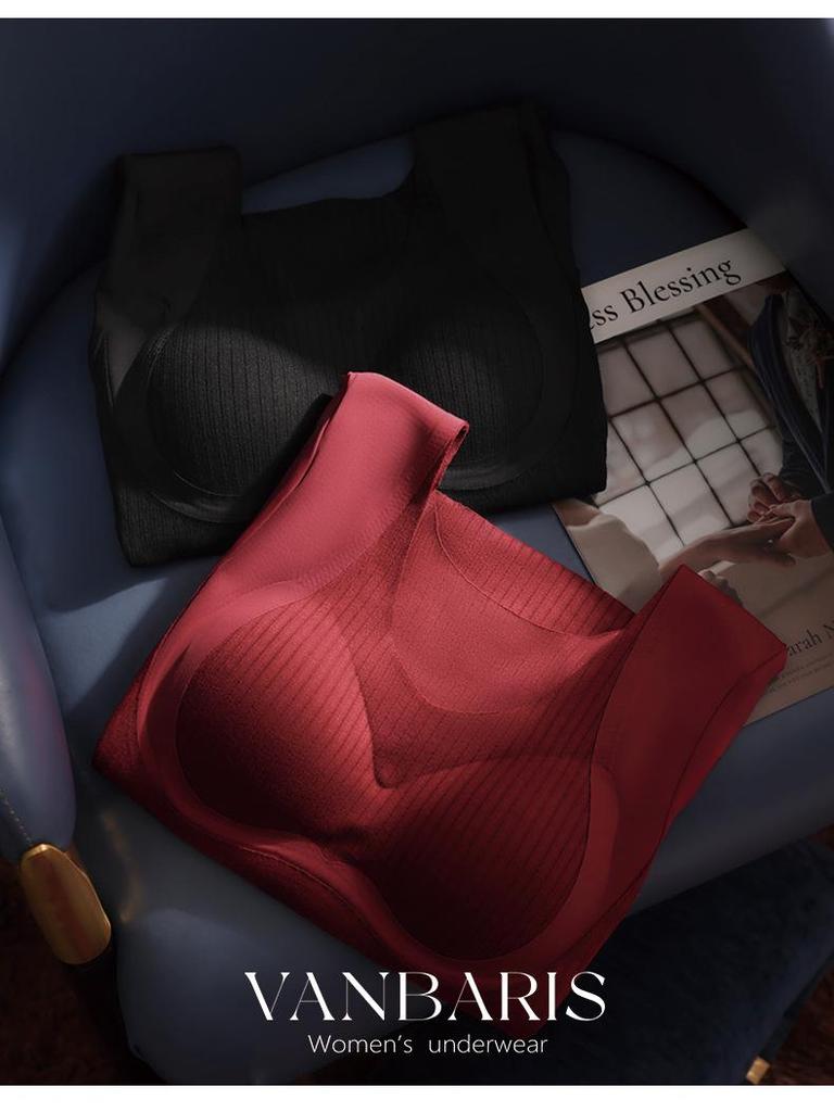 VANBARIS Women's Plus Size Warm Fleece Base Layer Top with Chest Pads