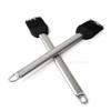 Stainless Steel Silicone Barbecue Brush BBQ Oil Sauce Brush Pastry Brush Creative BBQ Baking Oil Brush Kitchen Barbecue Tool