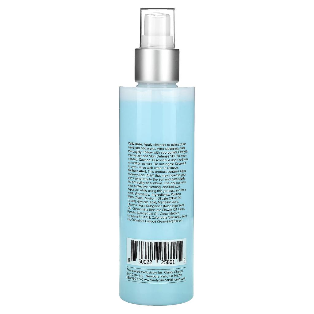 ClarityRx Cleansing As Needed, 6 Fl Oz (180 Ml)
