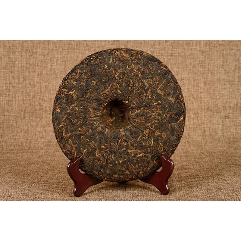 Yunnan Pu'er Ripe Tea Jingmai Mountain Seven Zi Cake Ripe Tea 357g