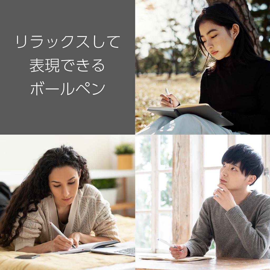 Шариковая ручка Pentel Flow Tune, масляная, 0,4 мм, черная, упаковка 10 штук, BZN204-A