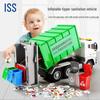 Large Durable Cleaning & Sorting Garbage Truck Model Toy for Kids