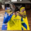 1pc Number 7 Soccer Design Printed Area Rug Carpet for Bedroom Living Room Home Decor Rugs Mat Non Slip Mat Rug for Bedside