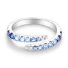 Daisy Sparkling Crown Ring Colorful Star Moon Butterfly Evil Eyes for Women Original Rings Classic Wedding Jewelry