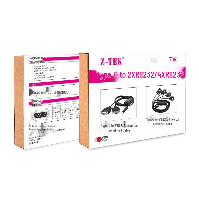 Кабель-адаптер USB Type-C на последовательный порт RS232