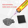 Не содержащая свинца и экологически чистая 179-градусная серебряная игольчатая паяльная паста в тюбиках, подходящая для ремонта поверхностного монтажа SMT BGA