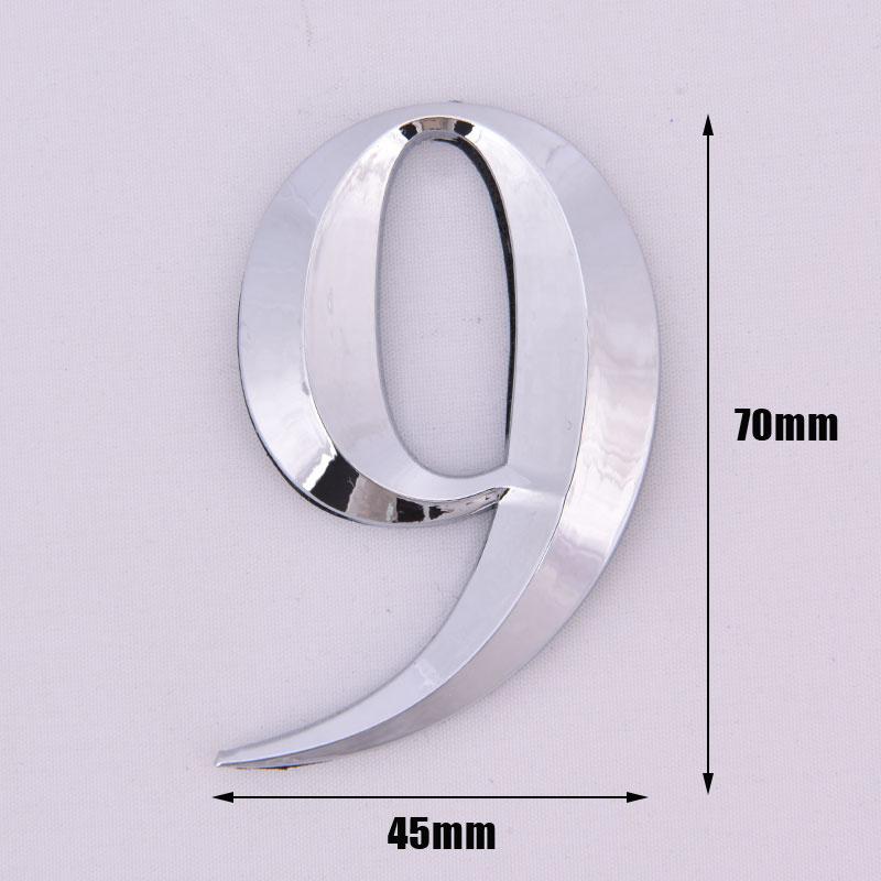 Самоклеящаяся табличка с номером двери, номер дома, квартира, отель, офис, наклейка