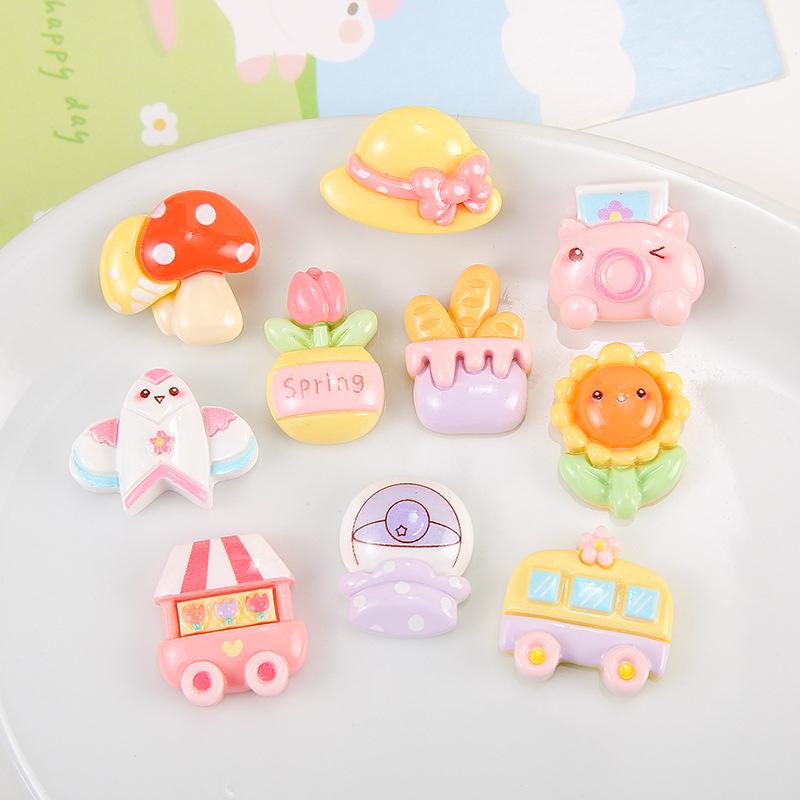 Пасторальные цветочные аксессуары из смолы: Крем-клей своими руками для камер, автомобилей, чехлов для телефонов, повязок на голову и аксессуаров для волос