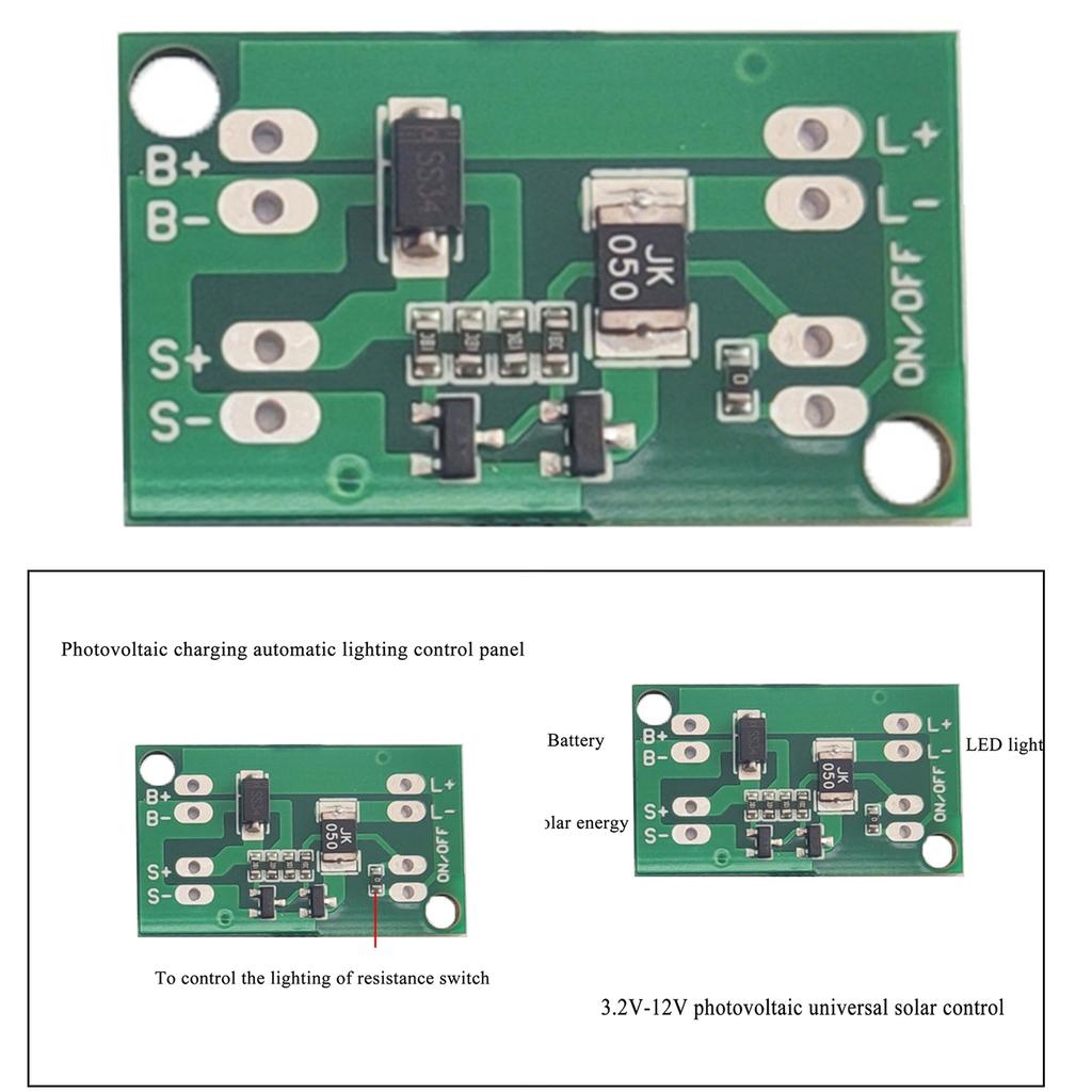 Солнечная батарея литиевая батарея зарядка плата управления PCB для автоматического управления светодиодным освещением 600 мА выход