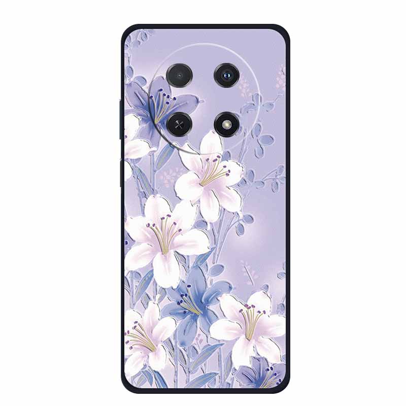 3D Тисненый Чехол Для Huawei Nova 14i Чехол Для Телефона Coque Цветы Силиконовый Мягкий Задний Чехол Для Huawei Nova 13i Y91 12i Чехол Funda Para