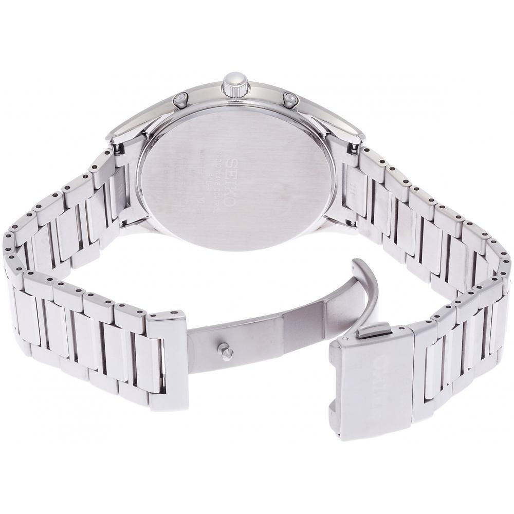 [Seiko Watch] Dolce Solar Radio Wristwatch SADZ187 Men's Black