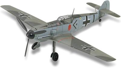 Tamiya 1/72 Коллекция военных самолетов №. 50 Немецкие ВВС Мессершмитт Bf109E-3 Пластиковая модель 60750