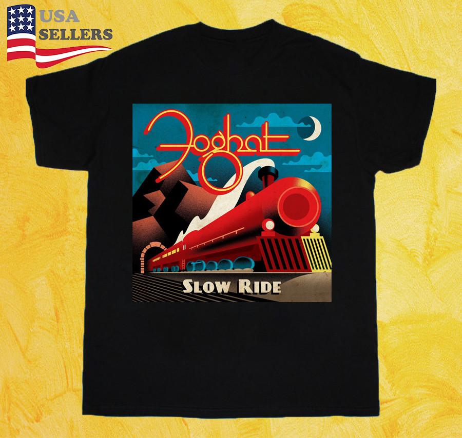 НОВЫЙ FOGHAT Slow Ride Тур Группы Подарок для Фанатов S-5XL Унисекс Футболка