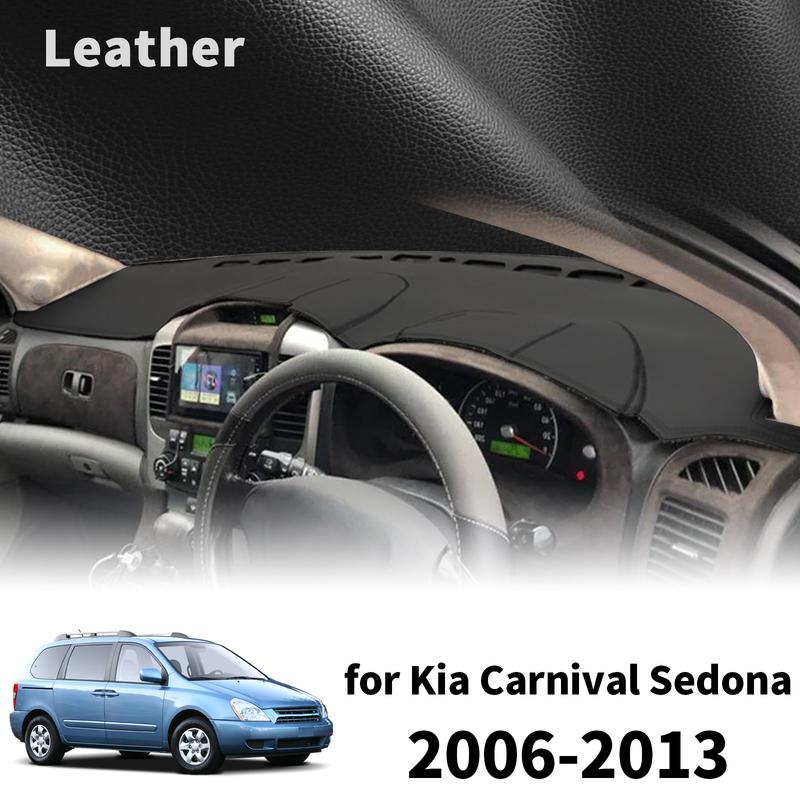 Для Kia Carnival 2006-2013 Sedona Высококачественная накладка на панель приборов Dashmat Солнцезащитная Анти-УФ Защита Коврик на приборную панель Аксессуары