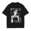 Anime Chainsaw Unisex T Shirts Vintage Washed Kobeni Tshirt Unisexga Denji Power Reze T Shirt Makima Tops Tees 100 Cotton