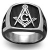 New Supply AG Men's Trendy Ring Punk Style Ring