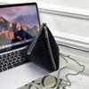 1 Pc Fashion Trend Diamond-encrusted Women's Bag, Triangular Zongzi Style Small Bag with Foreign Style Chain, Portable Shoulder Messenger Bag