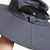 Summer Sun Hats Uv Protection Outdoor Hunting Fishing Sun Cap Wide Brim Breathable Removable Fisherman Hat
