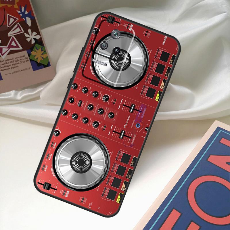 Music DJ Controller Mixer Case For POCO X6 Pro X3 X5 F3 F5 M5s M6 Pro Xiaomi 14 Ultra 11T 12T 13T Pro 12 13 Lite Cover