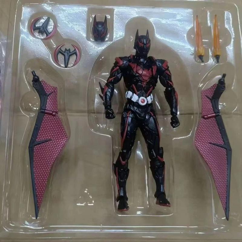 Kaiyodo Revoltech Amazing Yamaguchi Бэтмен Будущего Статуэтка-фигурка 1/12 Масштаб ПВХ Модель для действий Коллекционная модель Игрушка Подарок