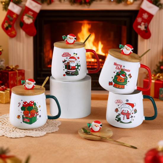 Coffee Cup Warmer with Mug Set Electric Heated Coffee Warmer Ceramic Coffee Mug Set for Coffee Tea Water Milk Coco Christmas Gifts for Coffee Lovers