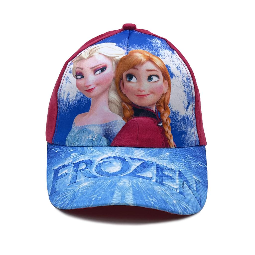 Baseball Character Frozen Hat With Breathable Polyester Material Protection Sun