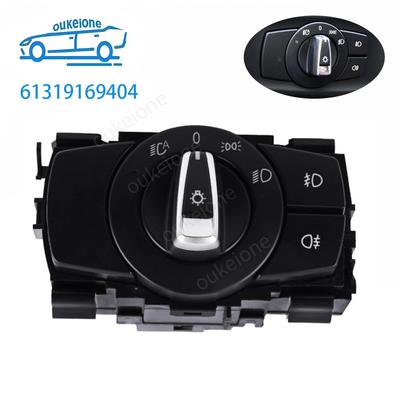 Для BMW 1 3 X1 Серии E81 E84 E87 E90 E91 E92 2007-2015 Переключатель фар Кнопка регулятора света 61319169404 Автоаксессуары