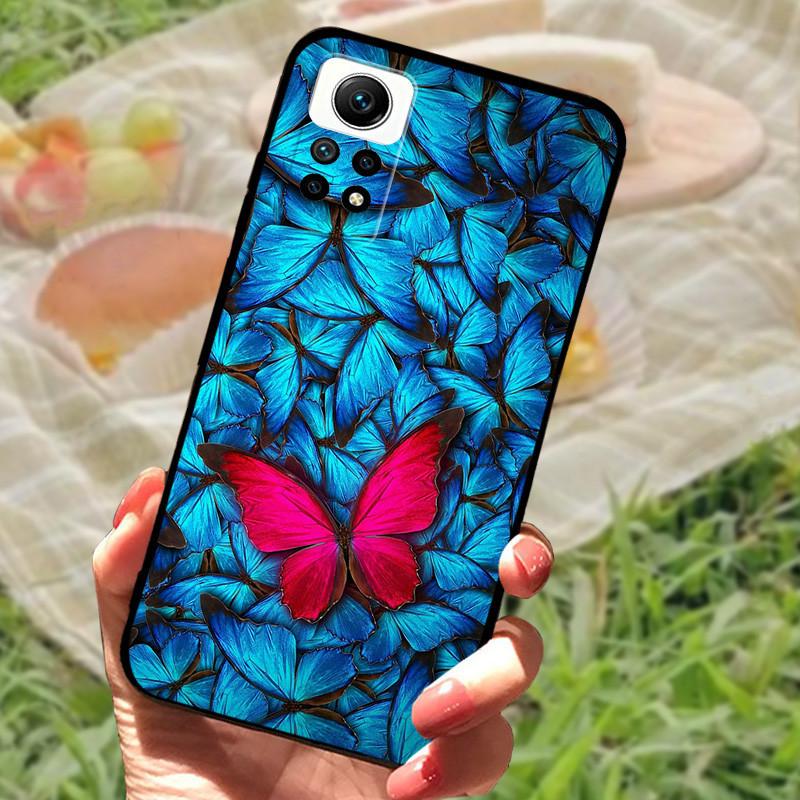 Чехол для Redmi Note 12 Pro 4G, силиконовый, мягкий, мраморный, черный бампер, Funda Coque, для Xiaomi Redmi Note 12 Pro, защитный чехол для телефона