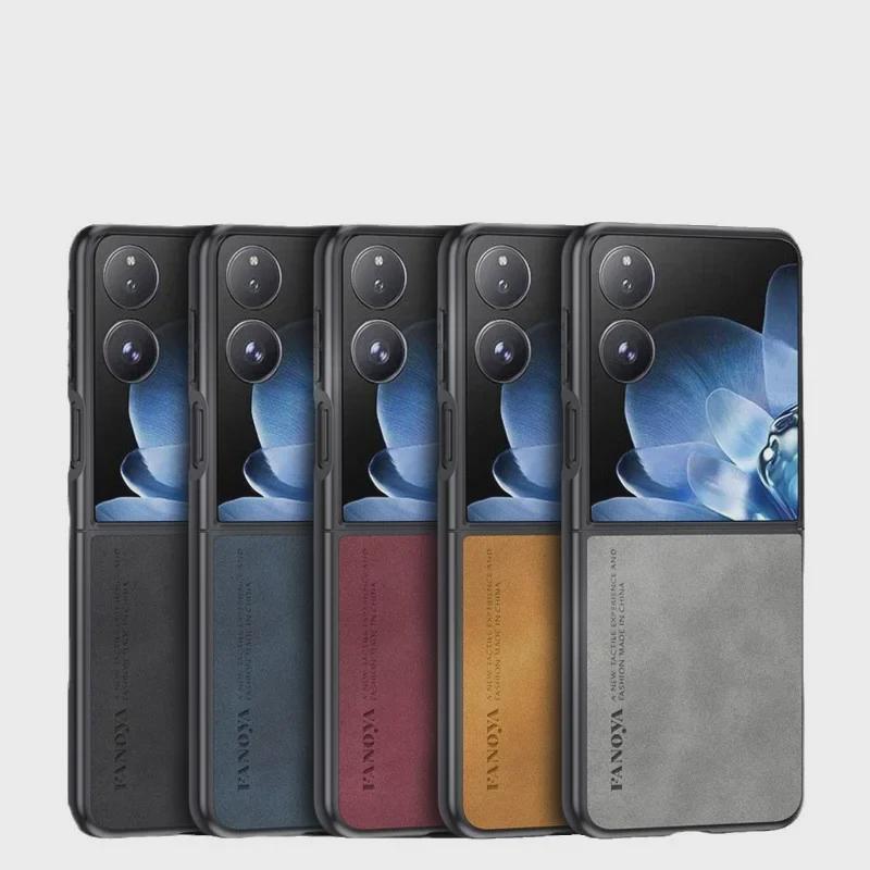 «Защитный чехол для телефона Xiaomi MIXFlip Sheepskin — унисекс, защита от падений»